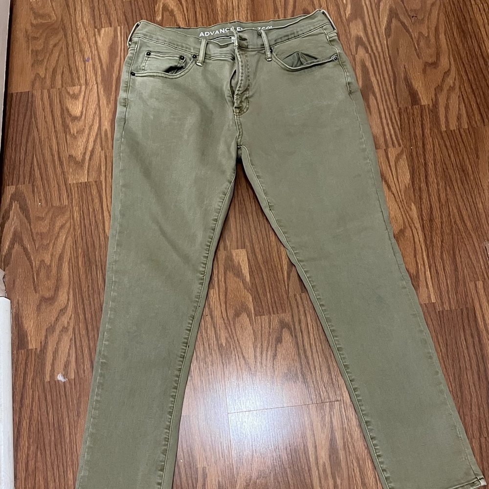 Arizona Jean Co light Green extreme flex slim Jeans size 34x30